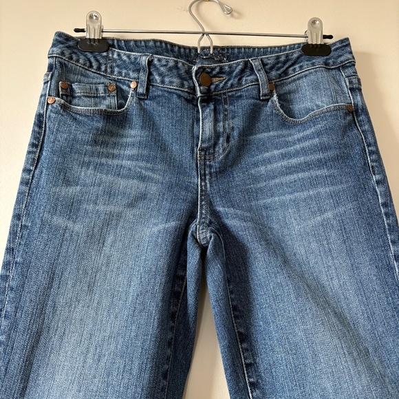 Vintage American Rag Cie Cropped Straight Leg Jeans - Size 7, Mid Rise, - Picture 2 of 9